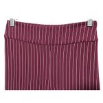 Free People Bell Bottom Flare Mari Pants 0 Winterberry Striped Boho Hippie Rave Photo 1