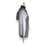 Athleta Womens Hoodie Size S Limitless Perforated Long Sleeve Gray White Photo 3