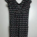 Karin Stevens  Womens Knee Length Multicolor Geometric Dress Sz 12 Photo 0