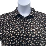 Natural Life  Womans Maxi Dress Size L Cottagecore Dark Florals Hippie Feminine Photo 3