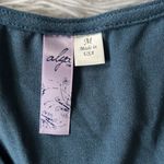 Alya  FRANCESCA’S women’s deap teal button detail mini dress size Medium Photo 2