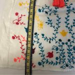 Anthropologie Embroidered White Boho Top Photo 7