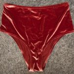 Aerie Velvet high waisted cheeky bathing suit Photo 0