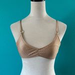 Aerie NWT  Beach Babe Shine Rib Voop Bikini Top Beach Dune Swim Beach Size XS Photo 2