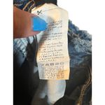 SheIn  Blue Fringe Striped Classic Casual Wide Leg Flare Denim Jeans Women Sz 4 Photo 9