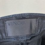 Vince  Ankle Skinny Black Printed Stripe Jeans Photo 4