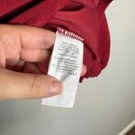 Madewell  Long Sleeve Crepe Wrap Top Red Photo 5