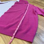 First Love  Turtleneck Colorblock Slouchy Soft Knit Pink Lavender Sweater 3X New Photo 4