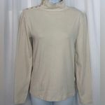 J.Crew Elegant Cream Turtleneck Top (791) Photo 0