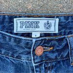 PINK - Victoria's Secret Y2K  Very Low Rise Distressed Denim Shorts Size 8 Photo 2