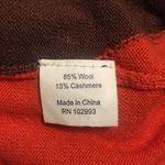 TWINKLE BY WENLAN Brown/Purple/Red Cropped Argyle Wool French Bulldog Sweater SM Brown Photo 5