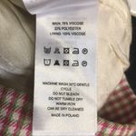 Alexachung Houndstooth Jacquard-Knit Mini Dress Jumper Buckled Straps Baby Pink Photo 10