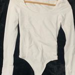 Abercrombie & Fitch White Tee Bodysuit Photo 0