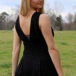 Forever 21 Black Linen Romper Photo 2