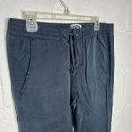 Pam & Gela Revolve  Women's Lace Up Navy Blue Jogger Tencel Pants Size Small Photo 1