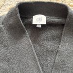 CAbi  Button Front Shirttail Cardigan Sweater Women's‎ Size Small Black Dress Photo 3