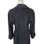 Ralph Lauren  LRL Camel Hair Robe Style Wrap Coat Women’s 4 Black Old Money *Read Photo 9