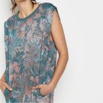 Anthropologie  Daily Practice Dory Tunic Dress Size XS Tropical Floral Sleeveless Photo 6