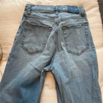 Abercrombie & Fitch Curve Love Ultra High Rise Ankle Straight Jeans Photo 5