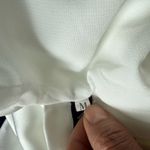 Elegant White Halter Maxi Dress Size M Photo 3