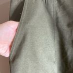 Nine West NWT tie waist mid rise joggers size large green Photo 6