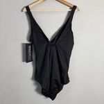 MiracleSuit  Oceanus One Piece Swimsuit Women's 16 Black Slimming Swim Beach NWT Photo 12