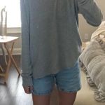 Laura Ashley Waffle Gray Sweater Photo 1