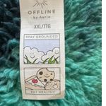 Aerie OFFLINE Green Black Plaid Quarter Zip Fleece Pullover XXL/TTG Photo 3