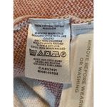 Loft Cream Burnt Orange Plaid Knit Blazer Cardigan Sweater Women Size Medium Photo 6