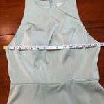 Mac Duggal Ieena for  Jewel Neck Sleeveless Mini Dress Ruffle Skater Skirt Size 4 Photo 8