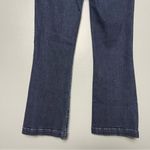 frame denim Frame Le Crop Mini Kick Flare Lace Up Dark Denim Jeans Womens Size  28 Photo 6
