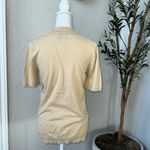 ASOS Women’s Oversized Collared Knit Cotton V-Neck Blouse Size XS Photo 4