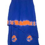 Original Anthony Skirt M Boho Hippie Festival Elastic Waist Y2K Art To Wear Blue Size M Photo 0