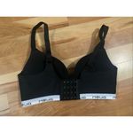 Boutique  Black Lettering Seamless Bra Size Large NWOT Photo 1