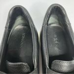 Vince  black leather Kirkland slip on‎ shoes size 7.5 Photo 2