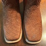 Corral  Brown/Red Cowboy Leather Pull on Boots(Size 8.5) Photo 2