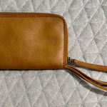 Free People Brown Vegan Wallet Wristlet Photo 0