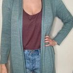 Soft Surroundings Cozy Teal Long Cardigan Size Medium Photo 0