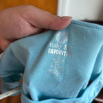 NWT RUBY RD. AQUA SQUARE NECK TANK TOP Blue Photo 2