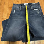 frame denim Frame Le High Straight Chewed Hem Blue Jeans Size 28 Photo 6