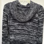 AB Studio  Ladies Size M Black  Cowl Neck Long Sleeved Sweater Photo 1