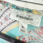 Dress Barn  Paisley Boho Sheer Kimono Cardigan Topper XL Sheer Chiffon Lace Photo 8