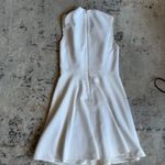 Rebecca Taylor  White Sleeveless Textured Cocktail Dress - 8 Photo 6