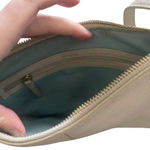 Cole Haan Cole Hann Women's Beige Nude Small Leather Crossbody Purse Bag Photo 4