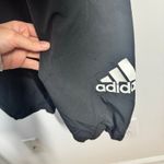 Adidas Sweatpant Women M Black White Fashion High-Waisted Woven Pant Athleisure Photo 7