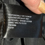  Bernardo Short Black Leather Biker Moto Jacket~L~ Photo 7