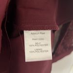 Adelyn Rae  Sweet as Sugar Burgundy Long Sleeve Lace Dress Photo 4