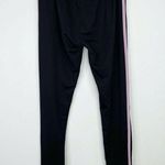 Shosho  Black Side Stripe Leggings Pants Size Medium M Womens Photo 1
