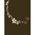 Giselle Bridal /prom rhinestone hair accessory NWT Silver Photo 2