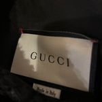 Gucci  Black Tiger Head Buttons Faux Fur Dress Size S Photo 2